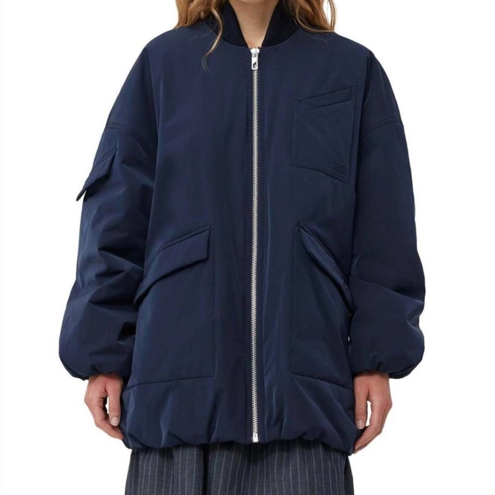 GANNI Oversized Bomber Jacket